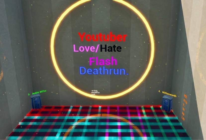 YOUTUBER FLASH FUN RUN.