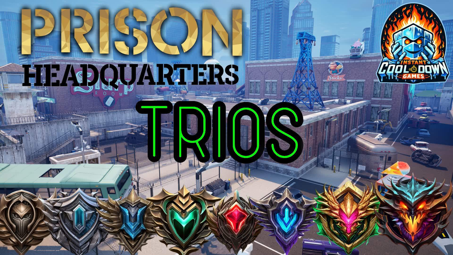 🎯 Prison HQ ⚔️ TRIOS