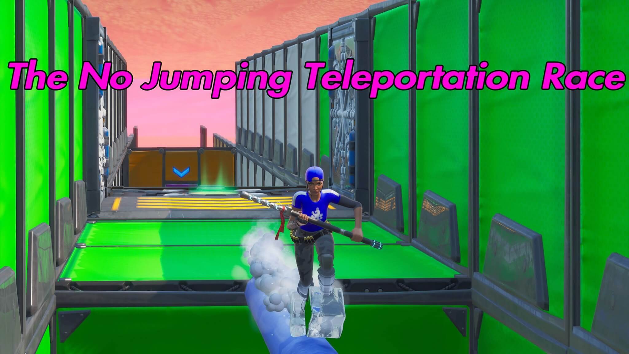 NO JUMPING TELEPORTATION RACE
