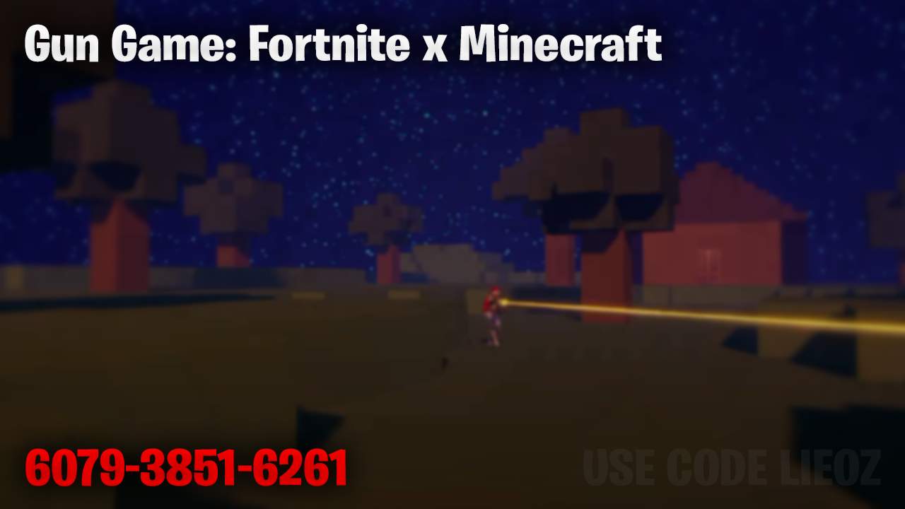 GUN GAME: FORTNITE X MINECRAFT