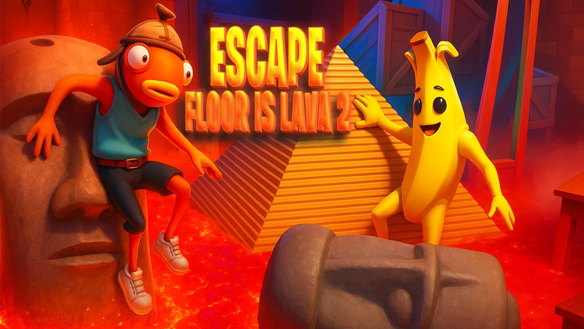 ESCAPE ROOM - FLOOR IS LAVA 2 🔥