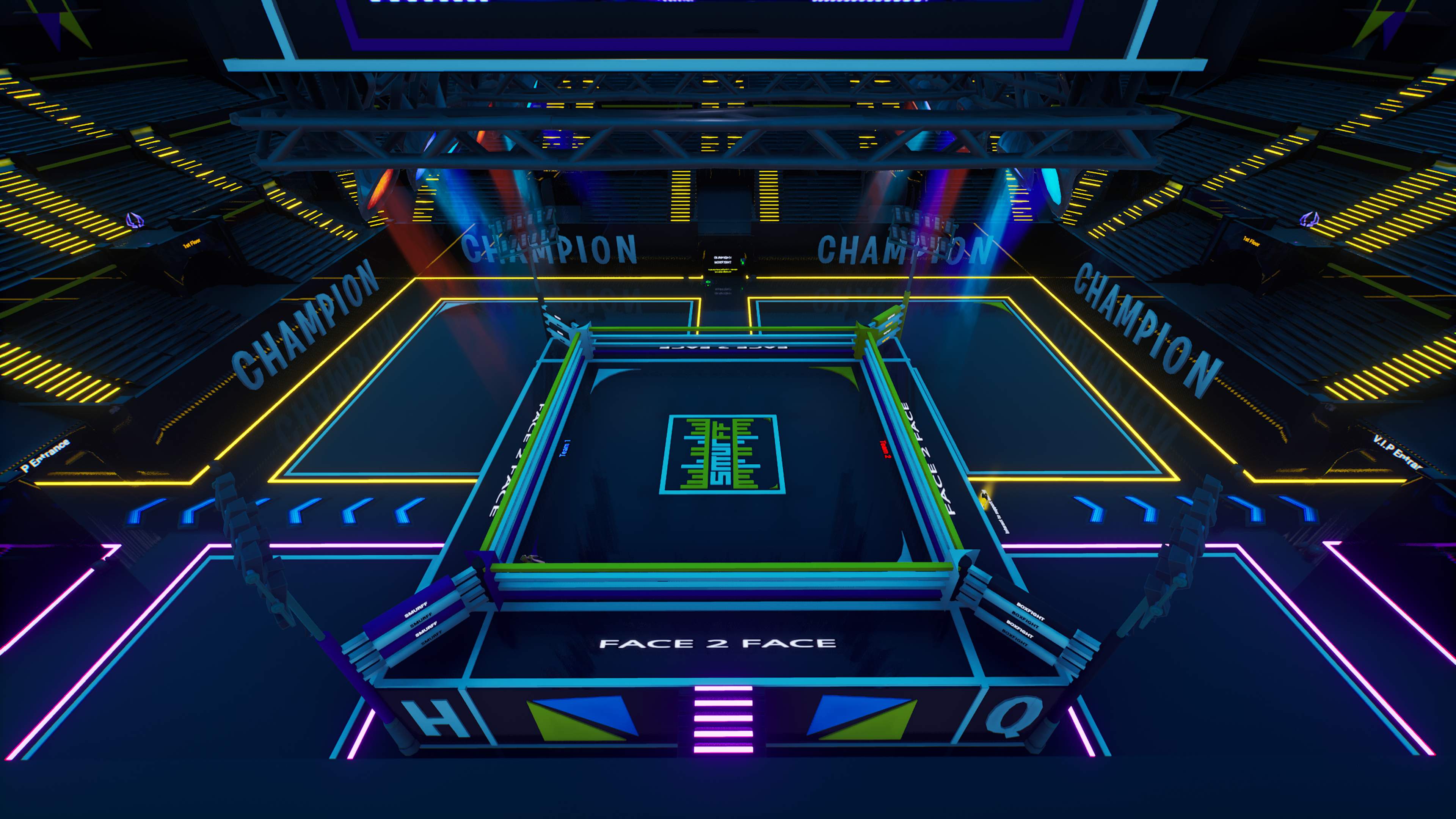 BOXING STADIUM GUN GAME