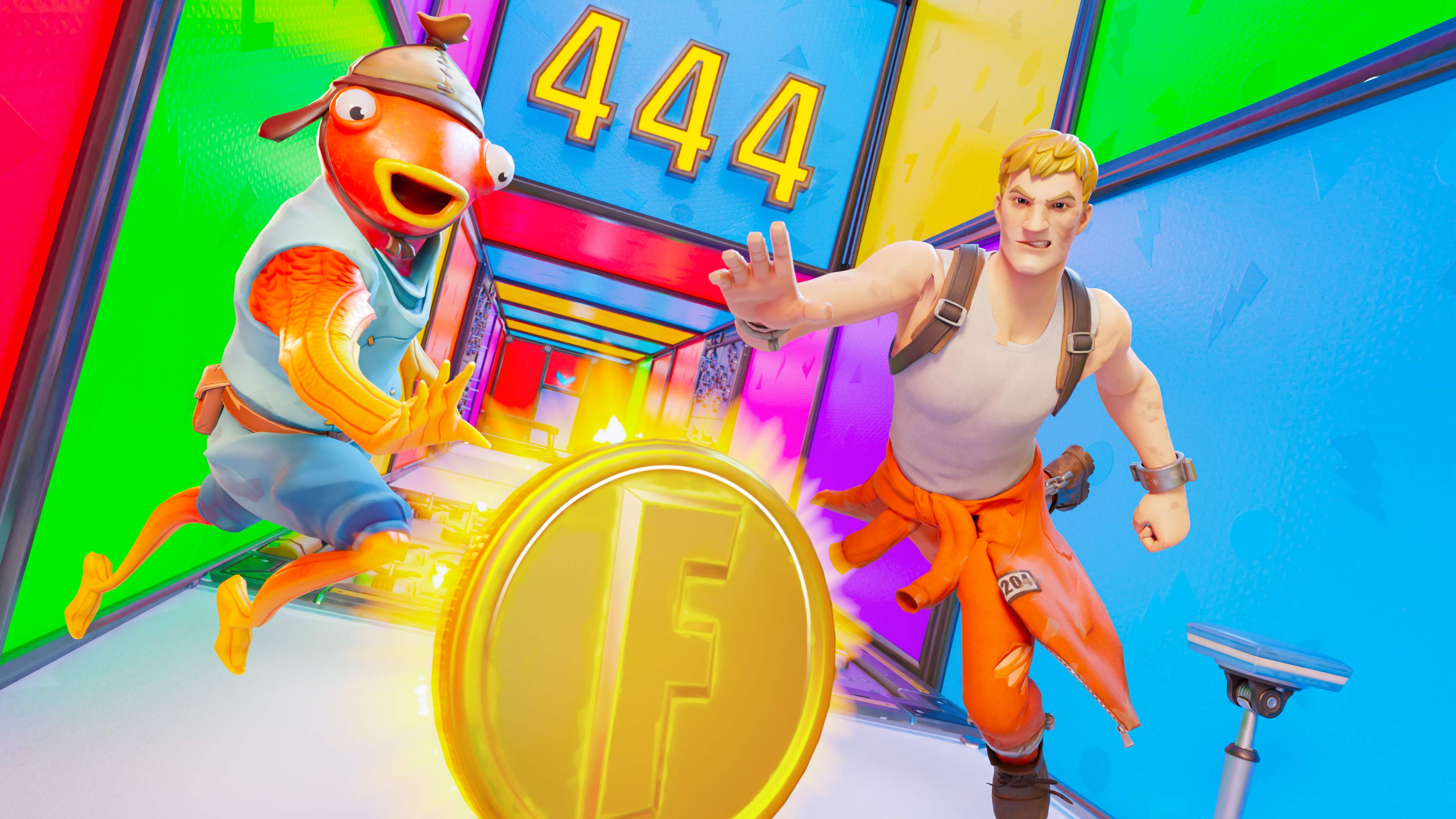 😎 444 Level Deathrun 😎