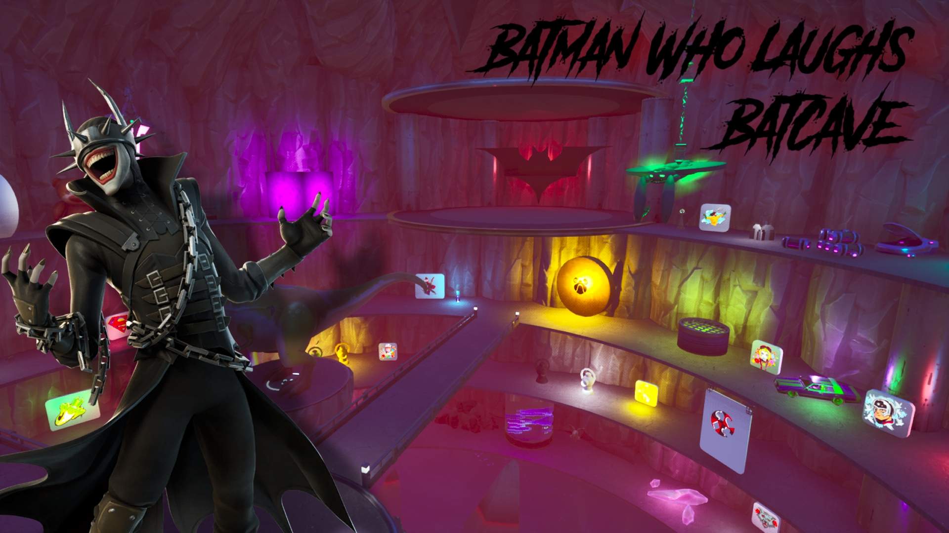 BATMAN WHO LAUGHS: BATCAVE