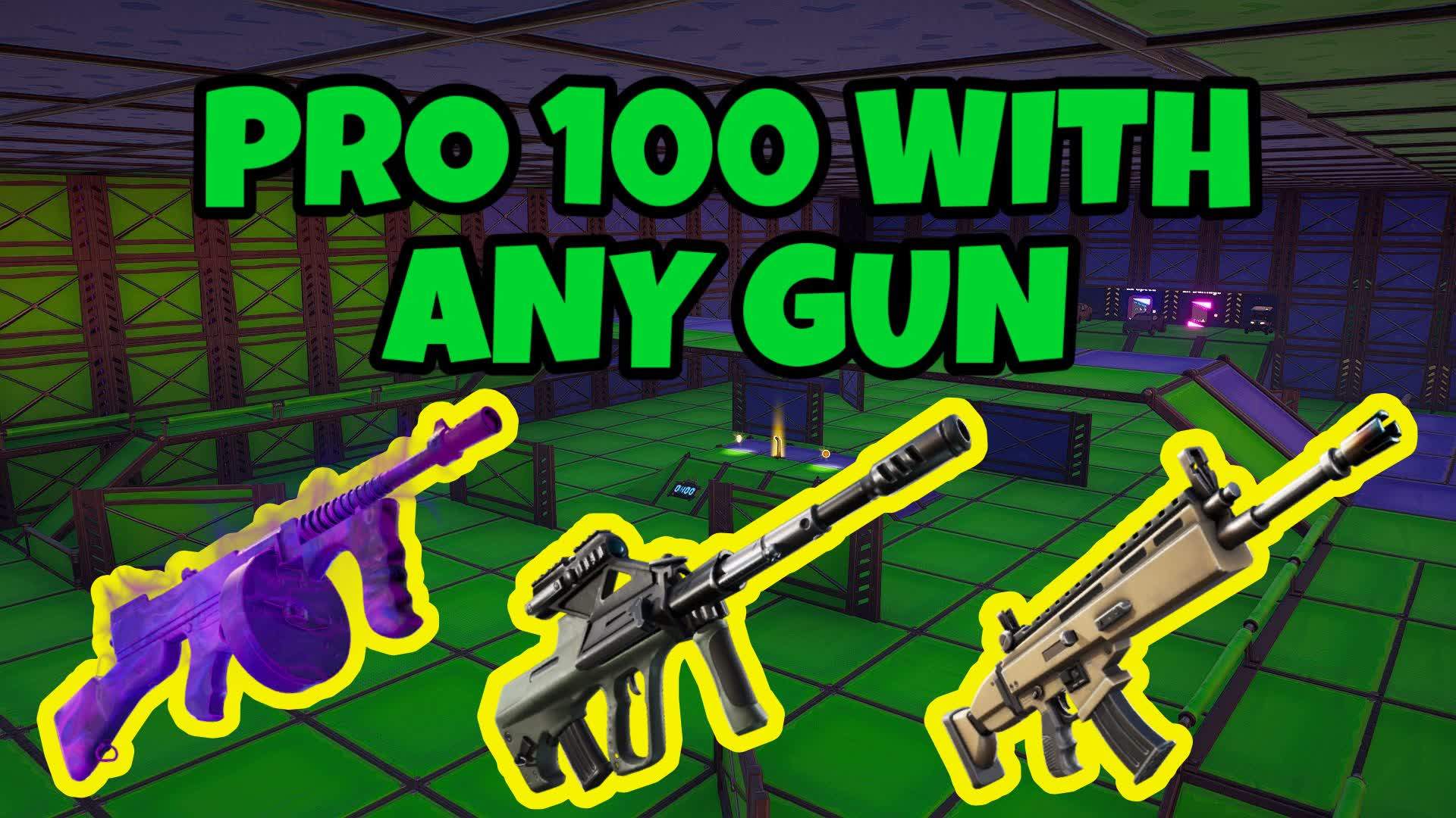 PRO 100 WITH ANY GUN💯