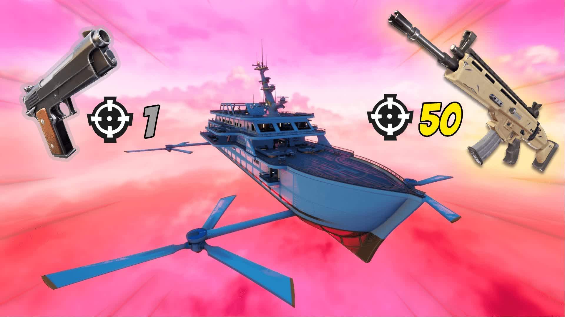 ONE SHOT SKYJACKED GUN GAME 🎯