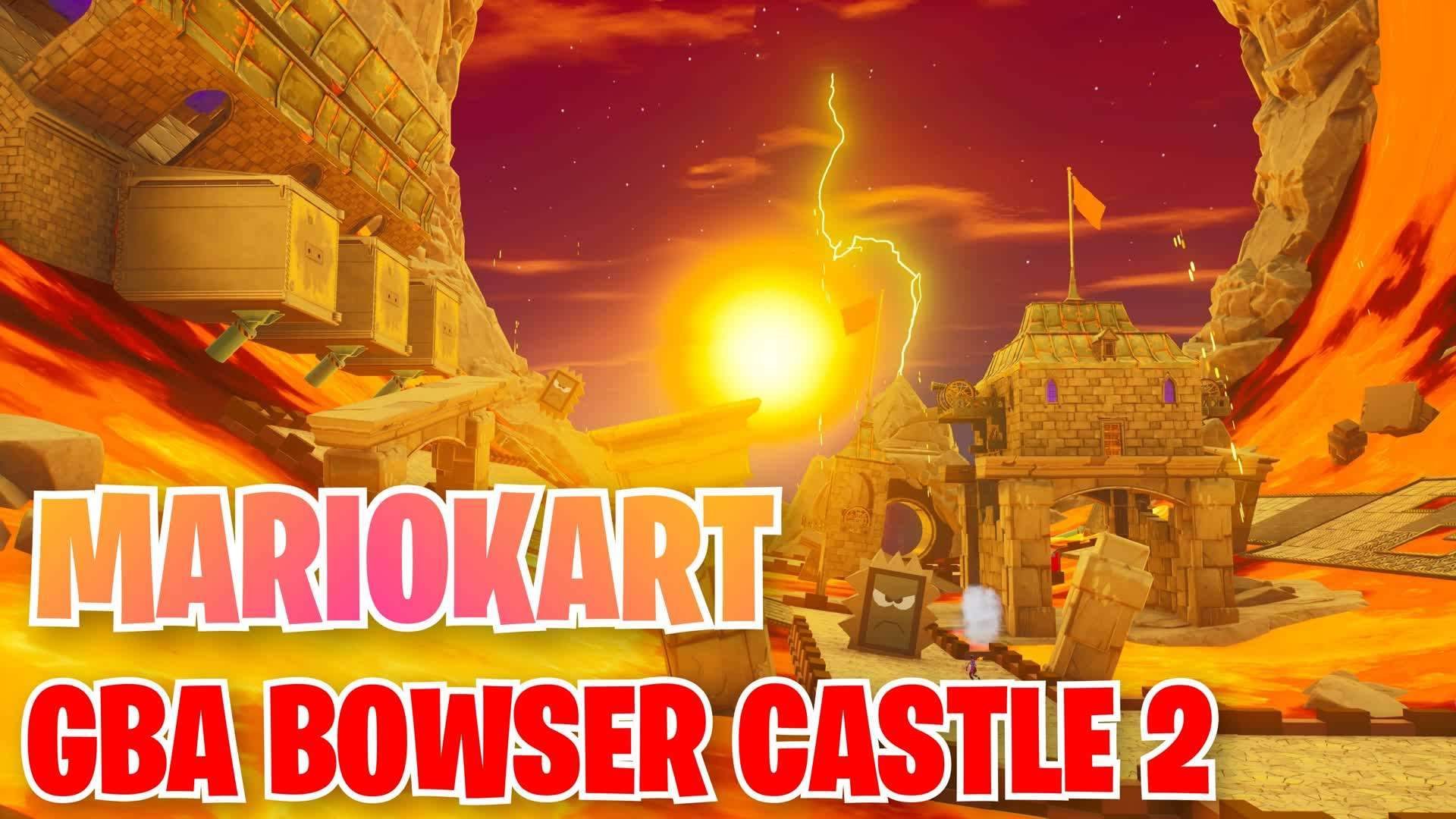 GBA BOWSER CASTLE 2 - RACE VS