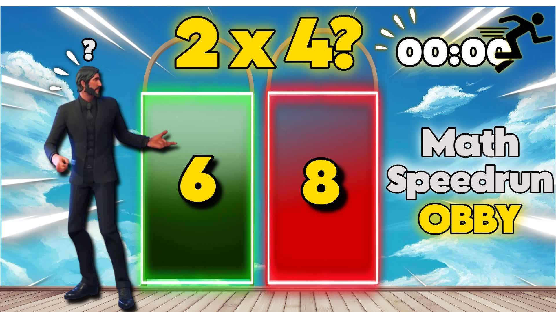 MATH SPEEDRUN OBBY⭐