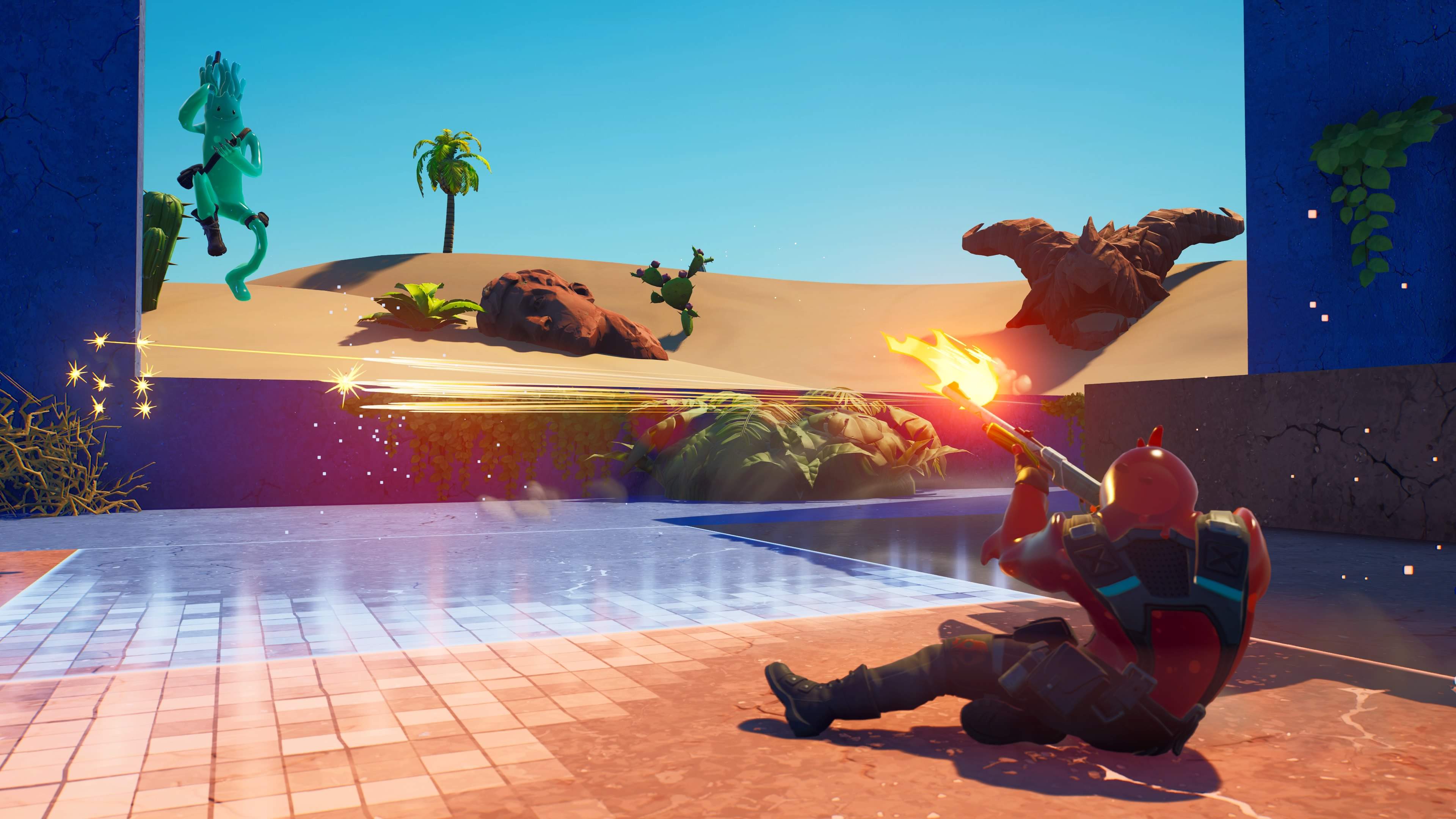 RED VS BLUE - COLOR CHANGE