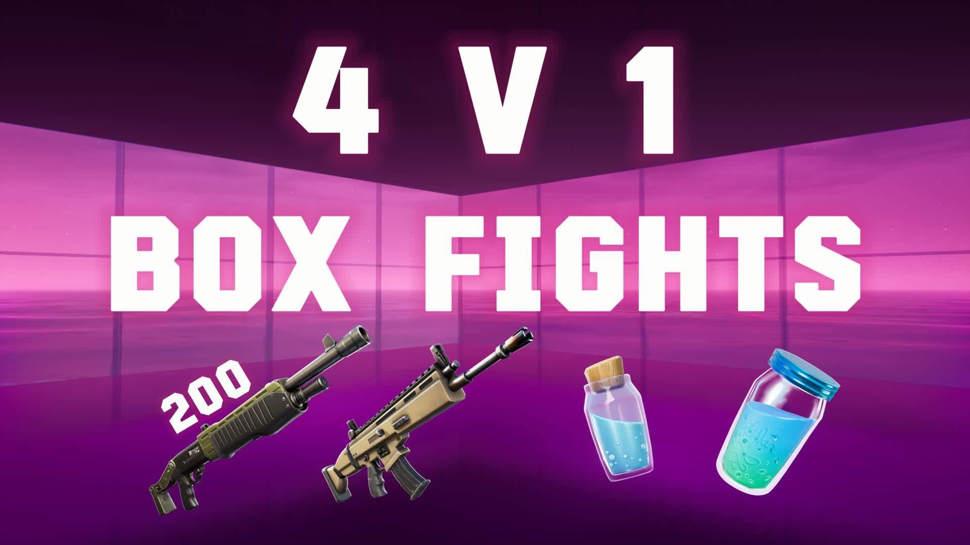 MEGA BOX FIGHT 4V1