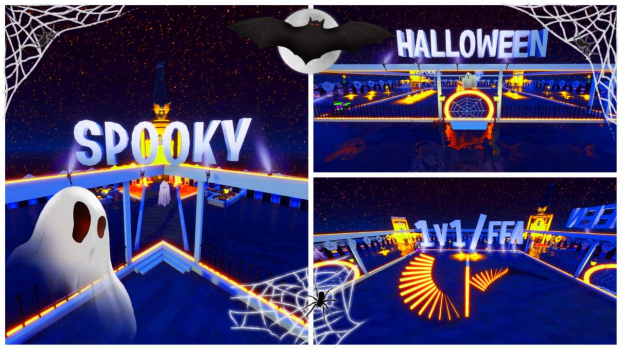 SPOOKY TOWERS || 1V1/FFA  MAP