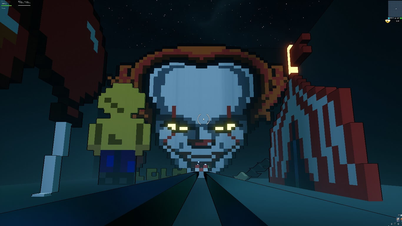 FORTNITE X IT DEADLY EYES PLATFORM GAME