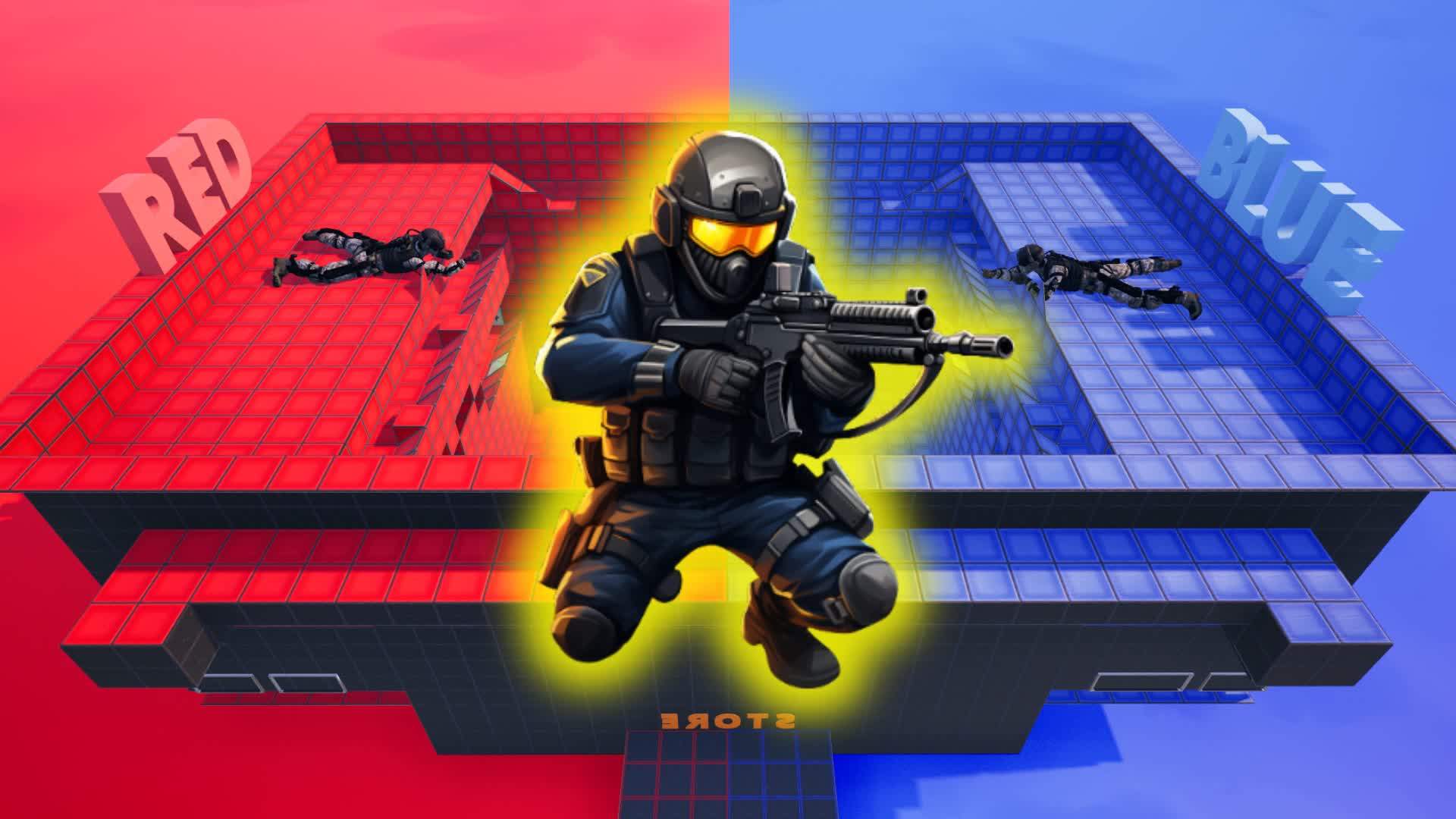 SWAT RED VS BLUE 🔴🔵