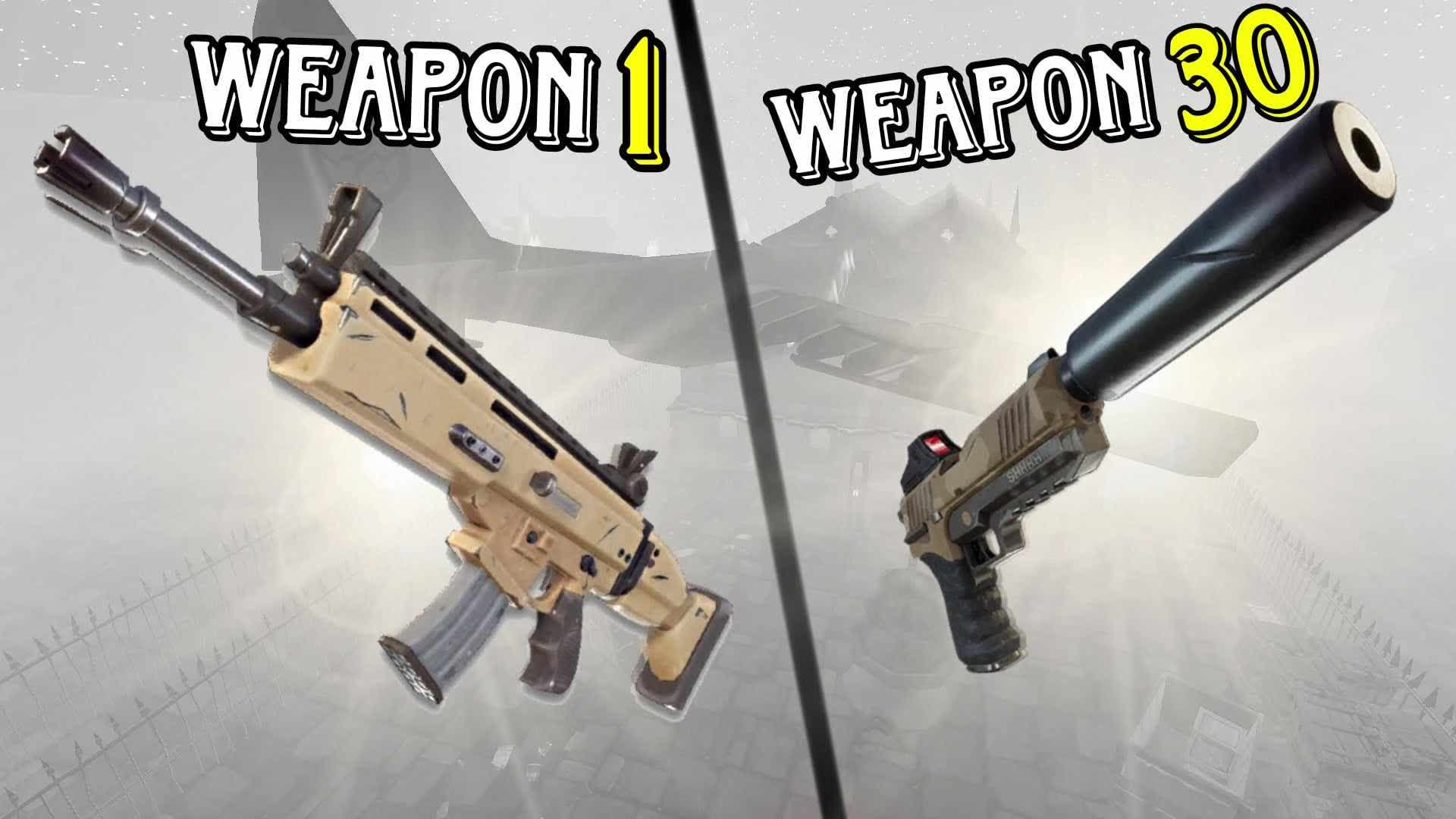 Haunted GUN GAME/ OG WEAPONS