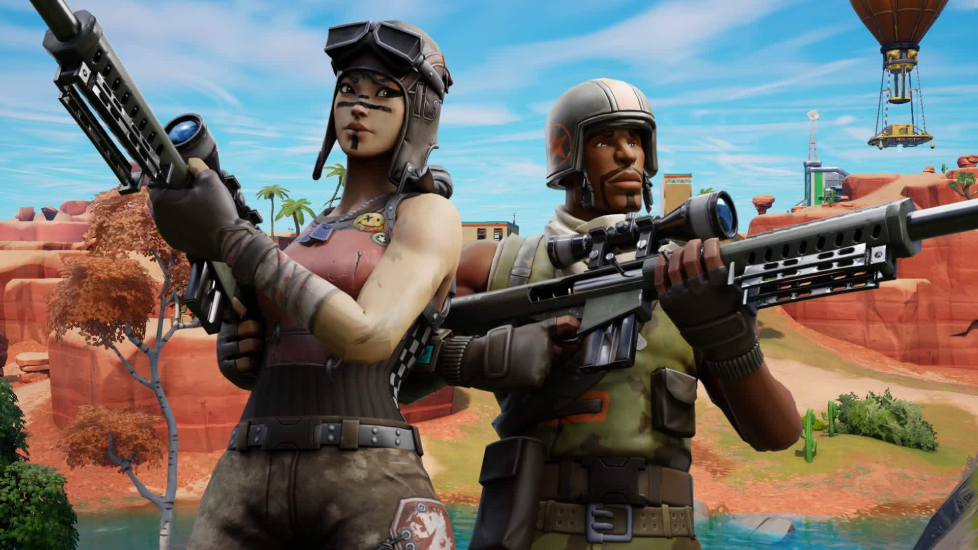 BATTLE ROYALE TRICKSHOTTING (DUOS)