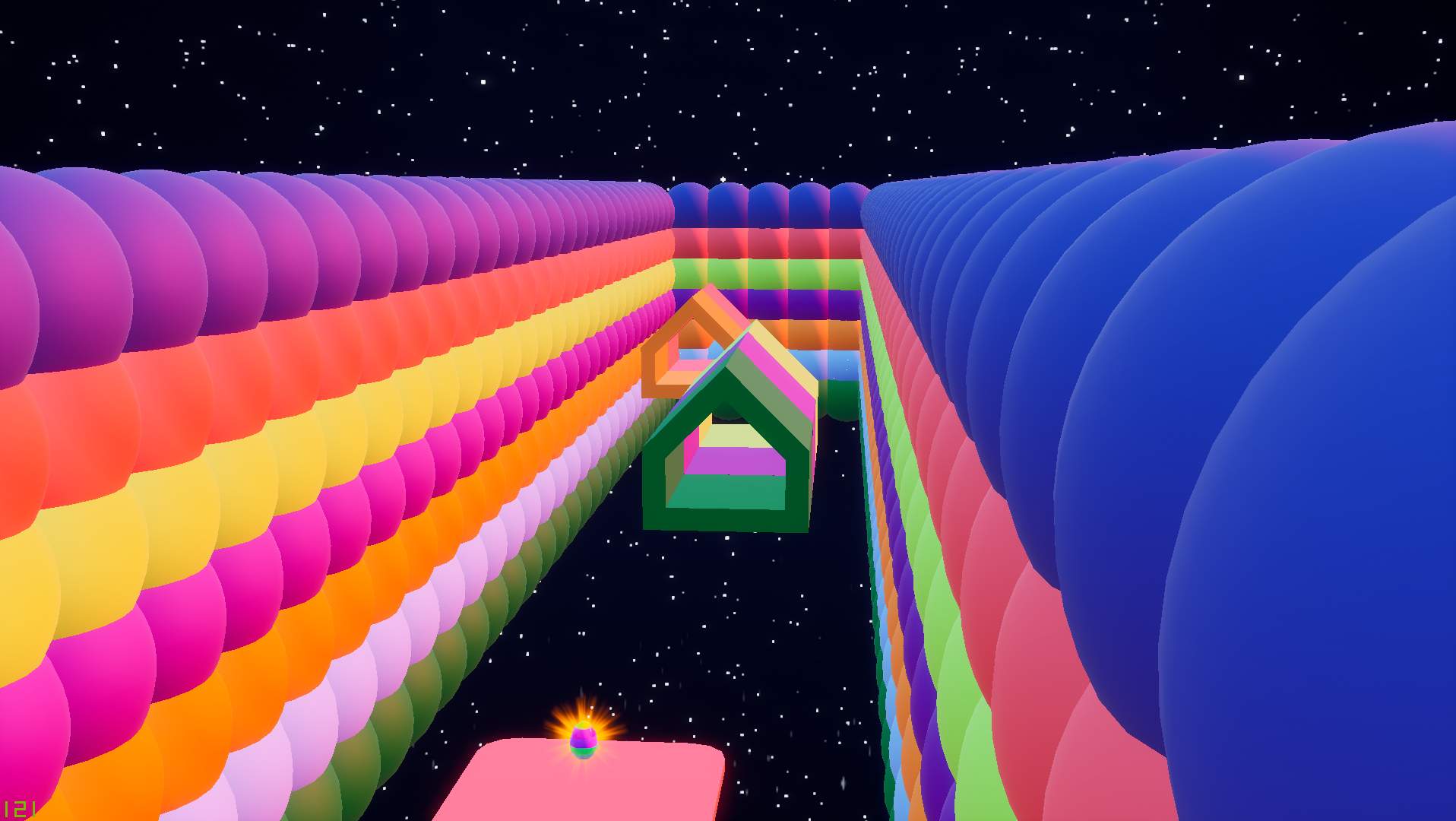 RAINBOW SPHERICAL DEFAULT DEATHRUN