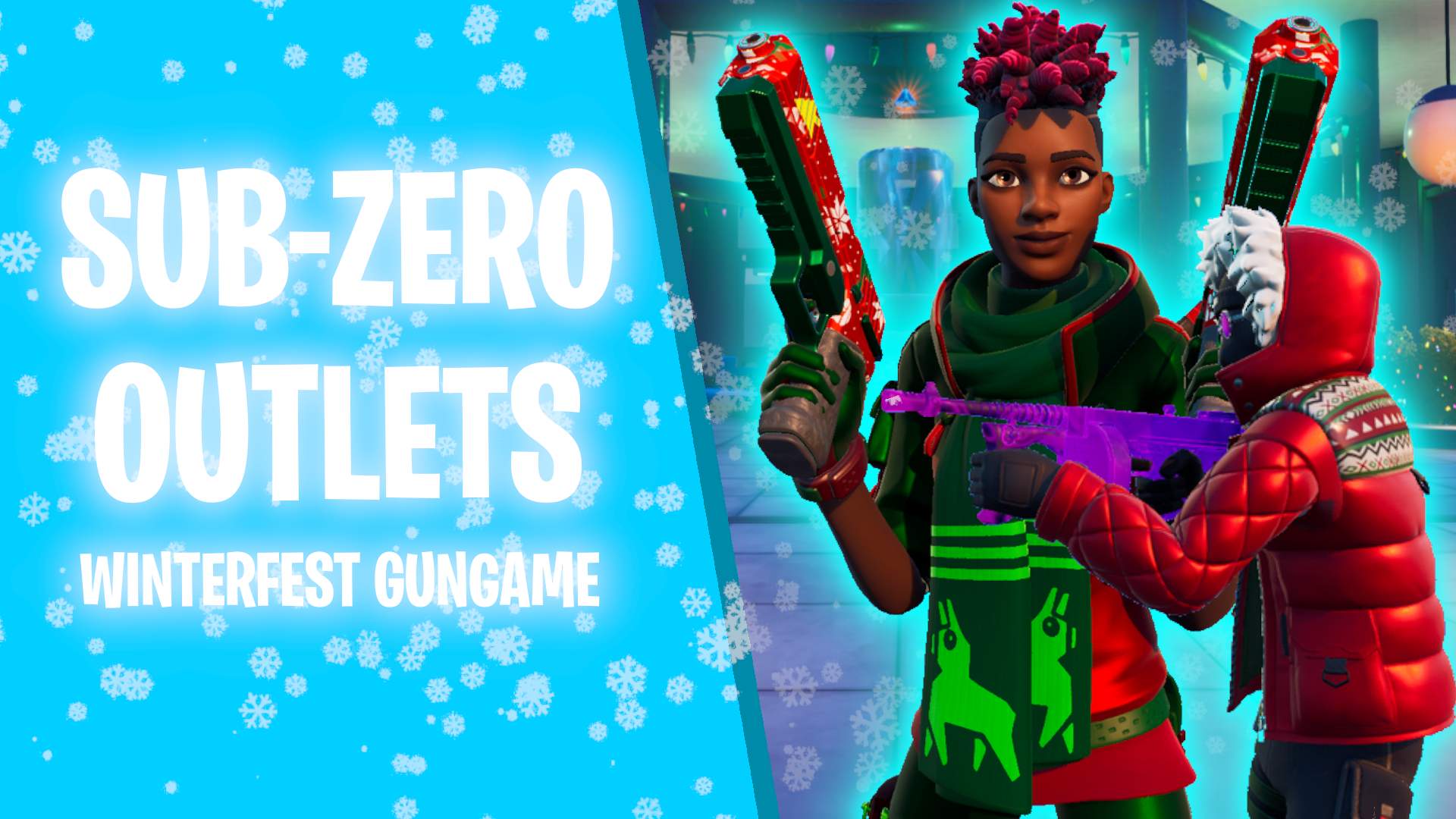 🛍️🔫 Sub-Zero Outlets | Gun Game 🔫🎁