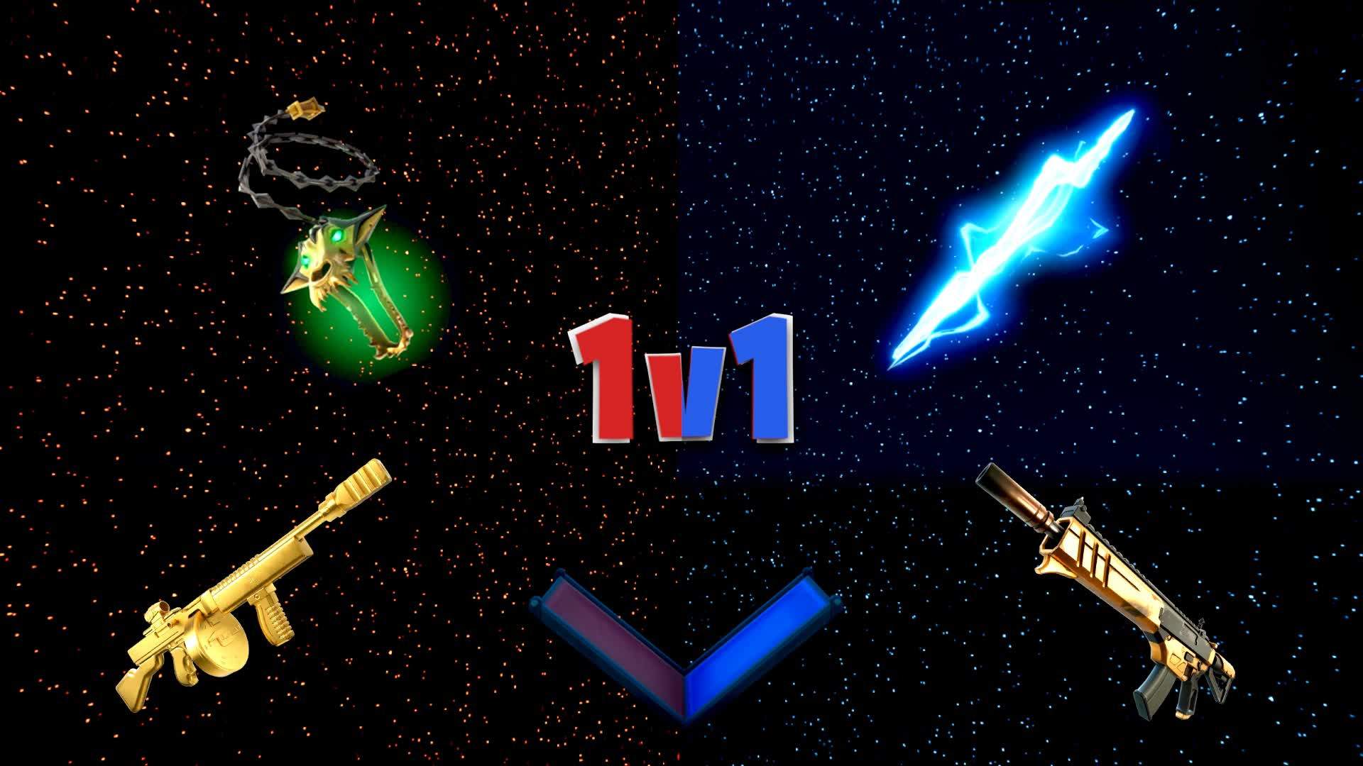 GALAXY 1V1 🌌🔴🔵