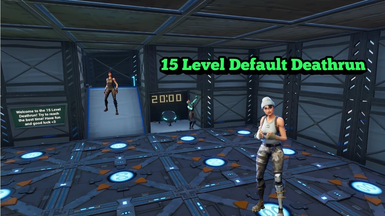 *EASY* 15 LEVEL DEFAULT DEATHRUN