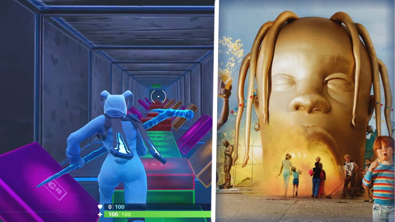 sicko mode music block remake - happier fortnite creative music blocks