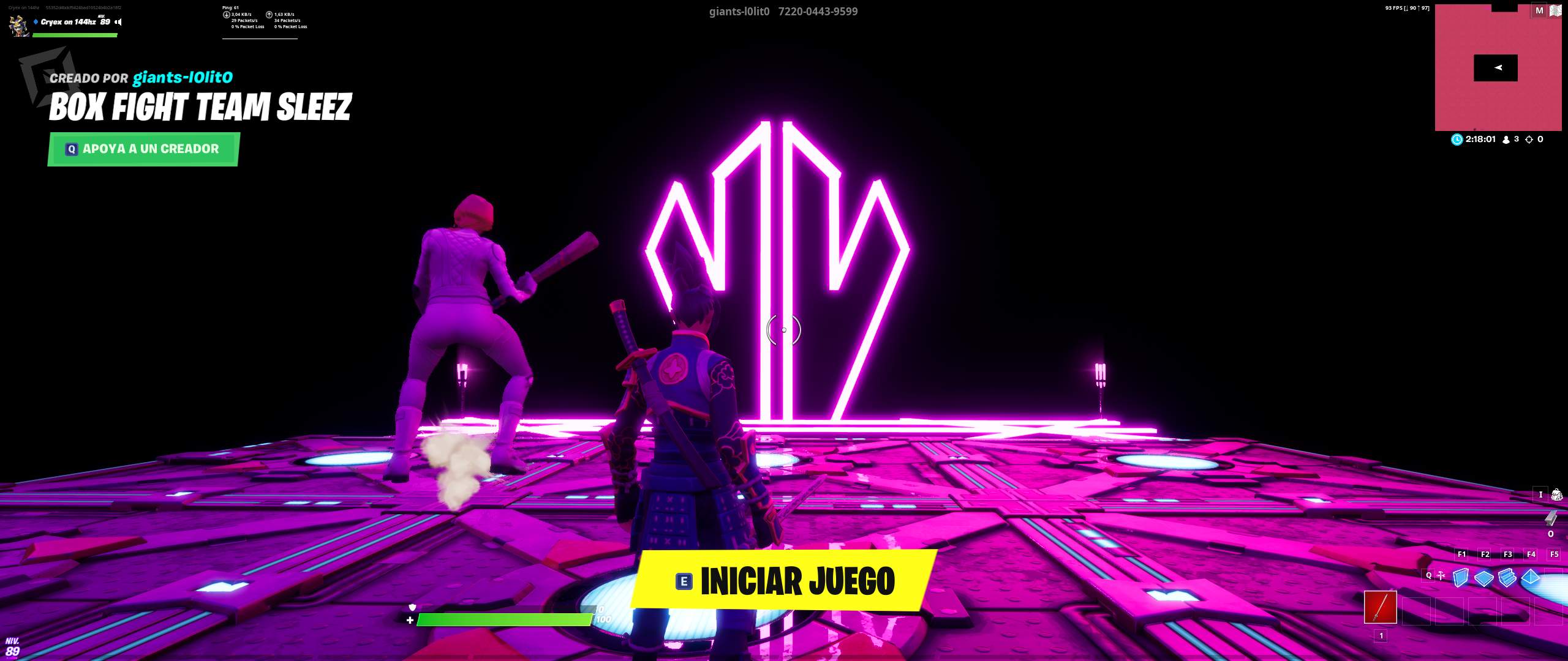 BOX FIGHT TEAM SLEEZ