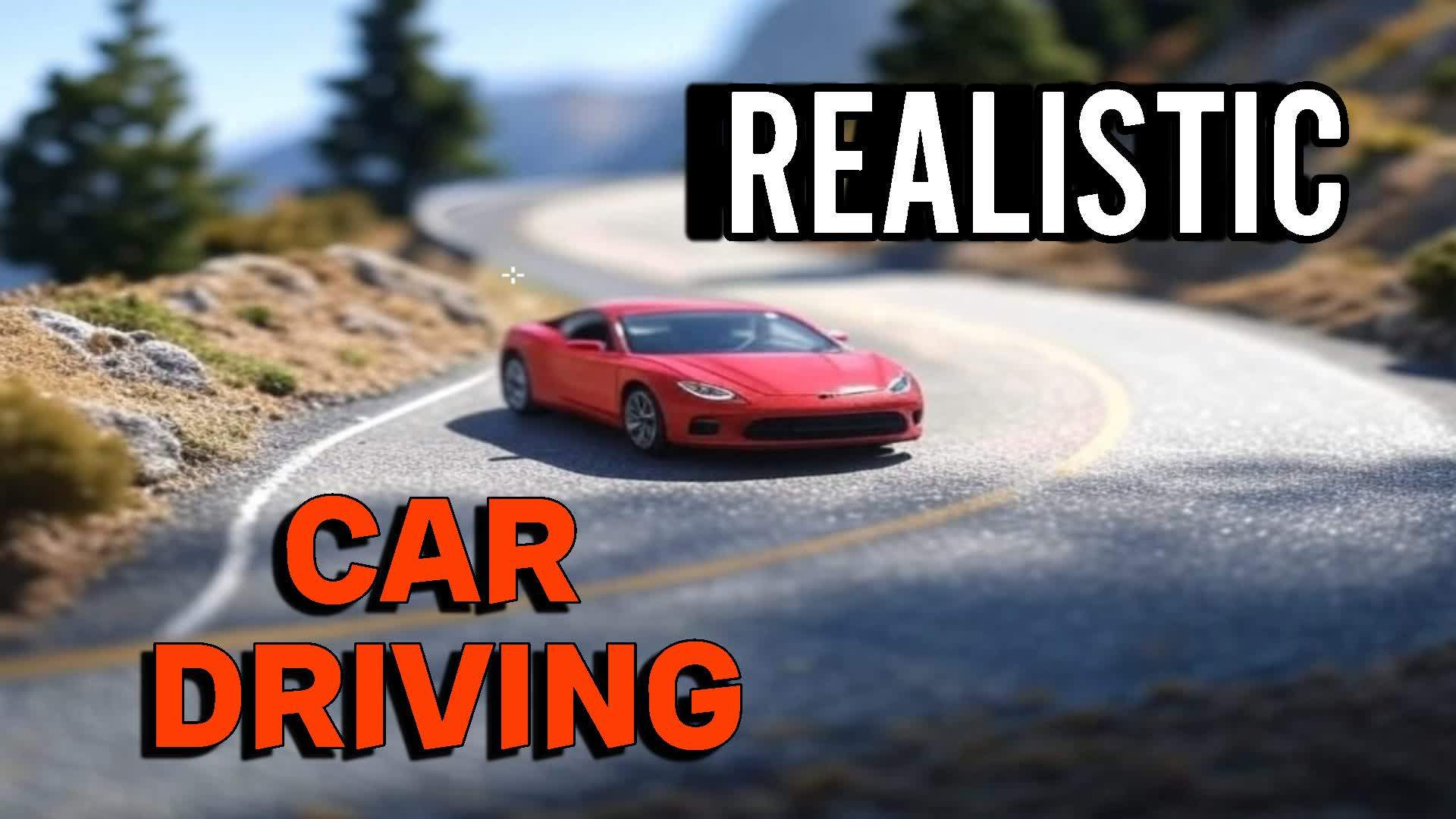 CAR DRIVE!   REALISTIC CAR DRIVING!