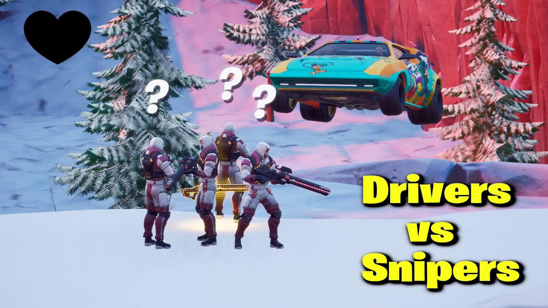 ❄️ICE💯 DRIVERS VS SNIPERS