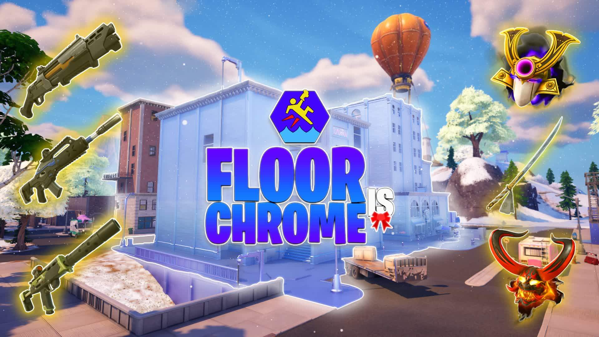 ❄️ FLOOR IS CHROME 🌊 ZONE WARS
