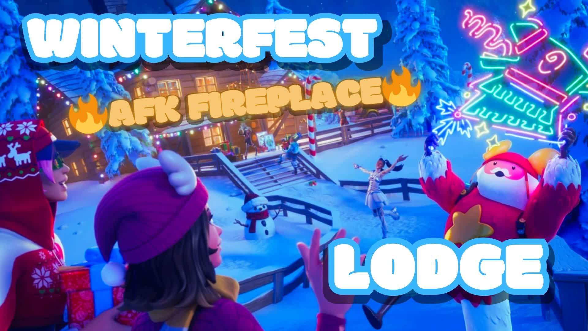 WINTERFEST LODGE🔥^AFK FIREPLACE