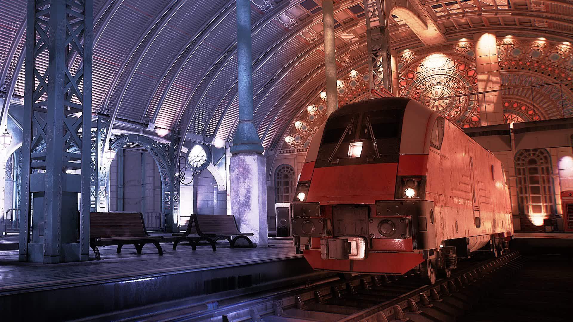 Train Station - Blue vs Red / 駅強奪チーム戦