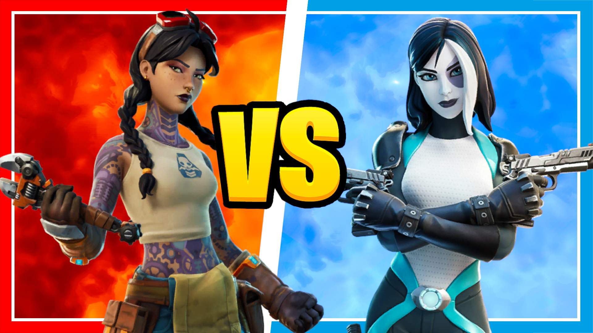 RED VS BLUE XS (LAVA) + MYTHICS✨