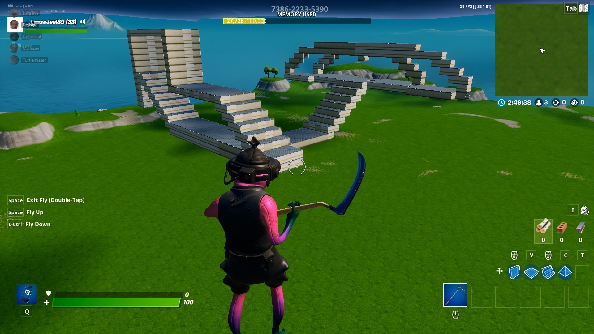 EDIT RACE FOR 4 PEOPLE