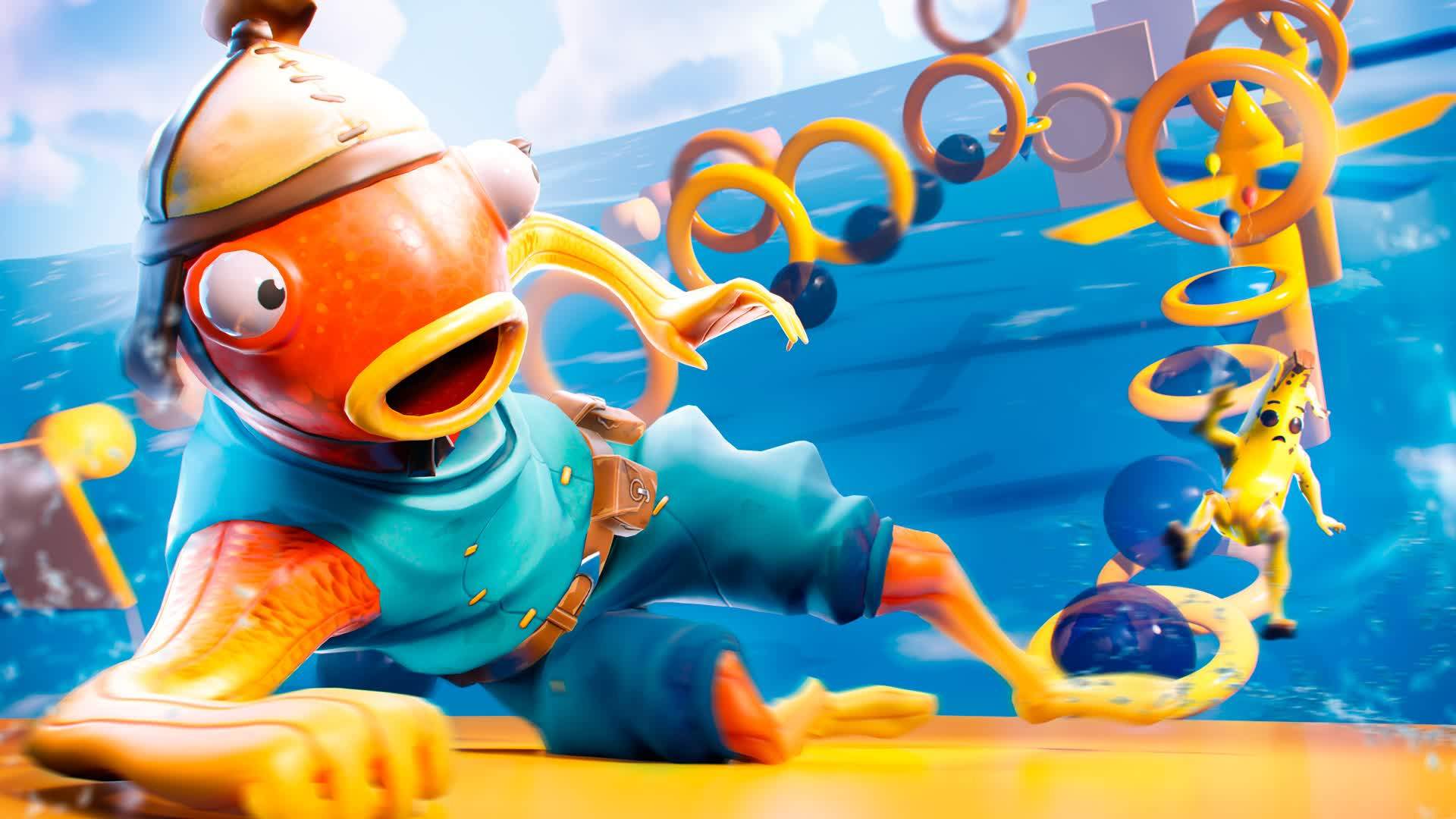 HUGE Aquapark Deathrun!