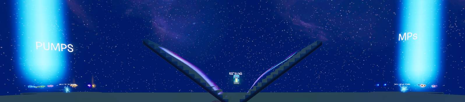 BLUE SPACE 1V1 (WITH RESET BUTTON!)