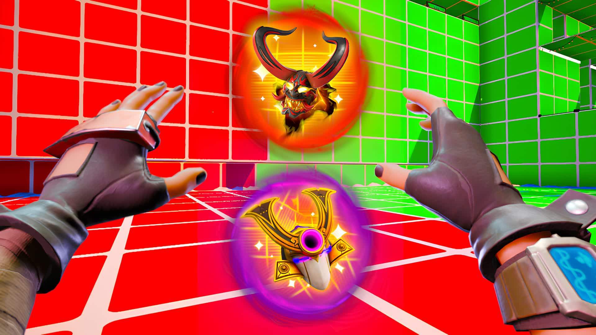 FIRST PERSON RED VS GREEN