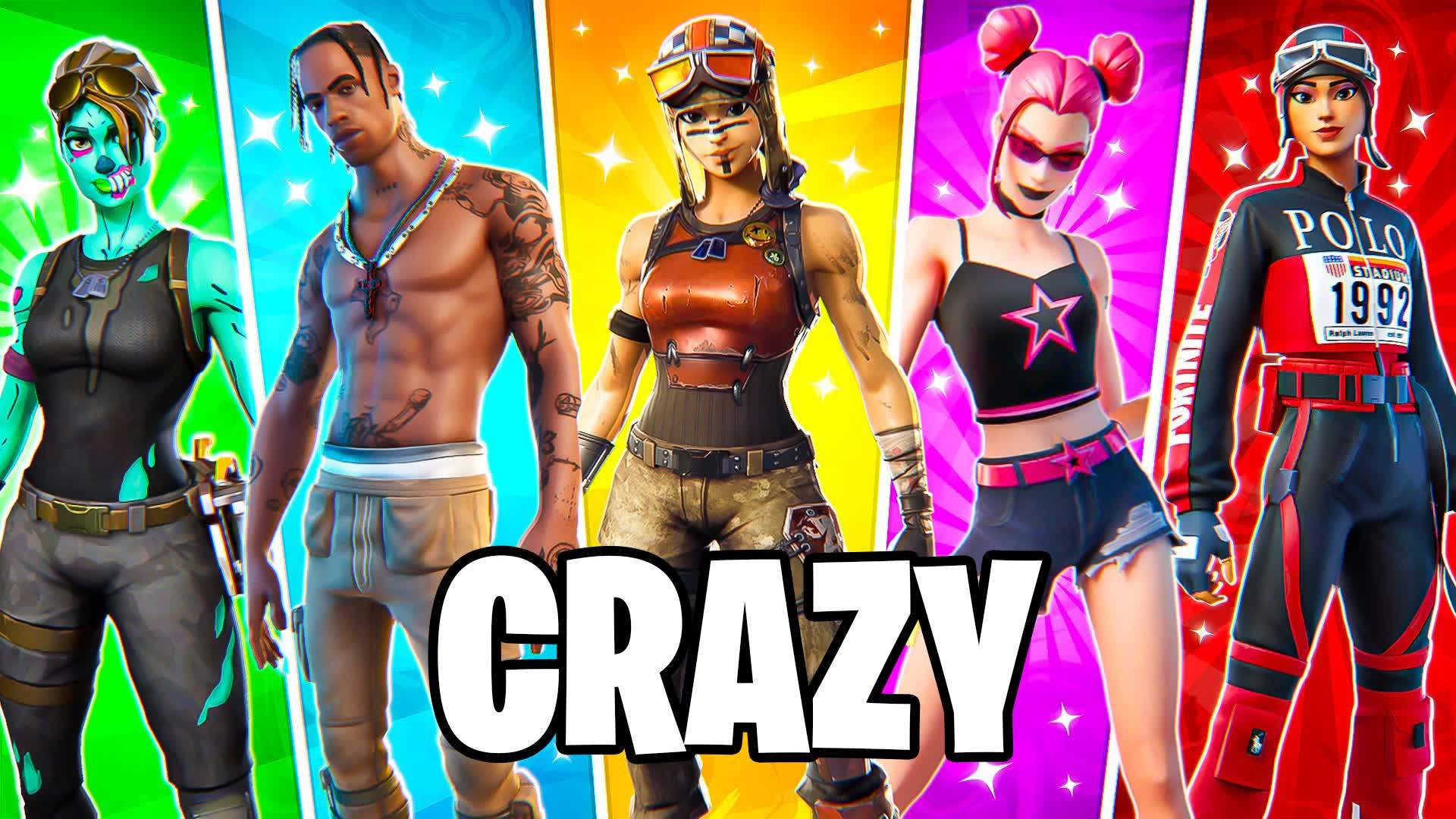 ⭐CRAZY ALL SKINS FFA⭐