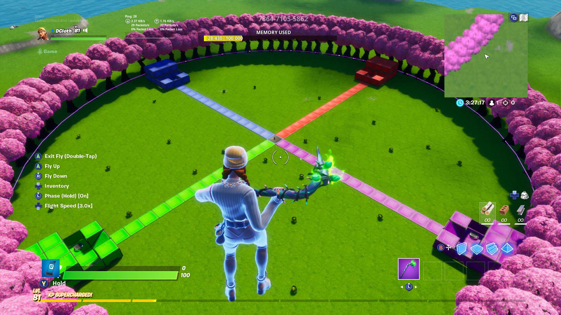 3V3V3V3 GO GOATED [FOREST]