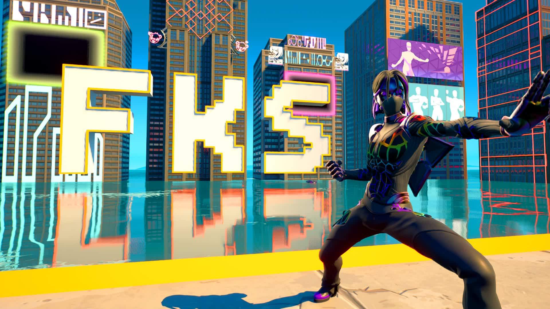 ㊗CYBER CITY 1v1 / FKS CLAN㊗