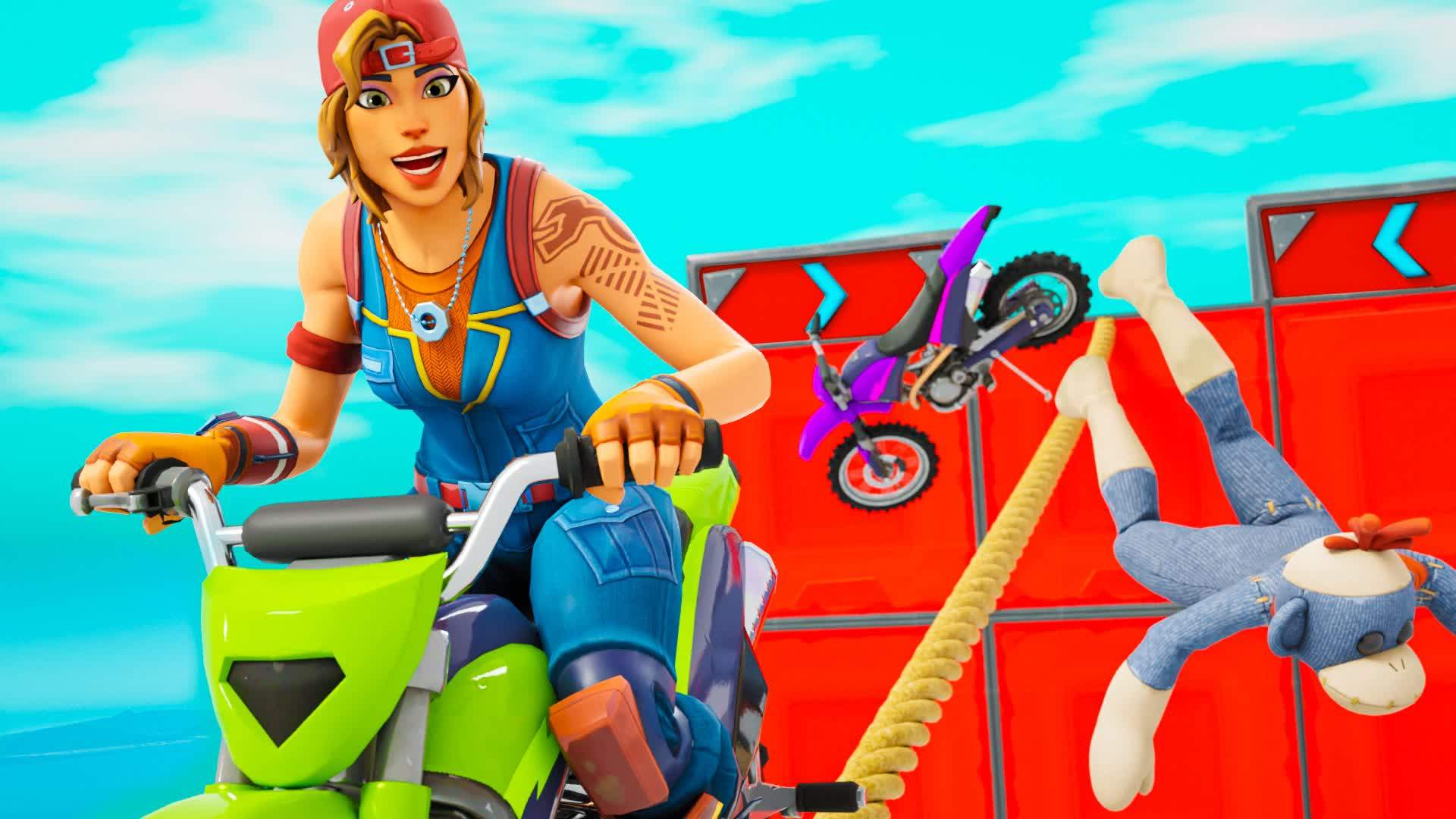 EASY DirtBike Deathrun 10 Levels