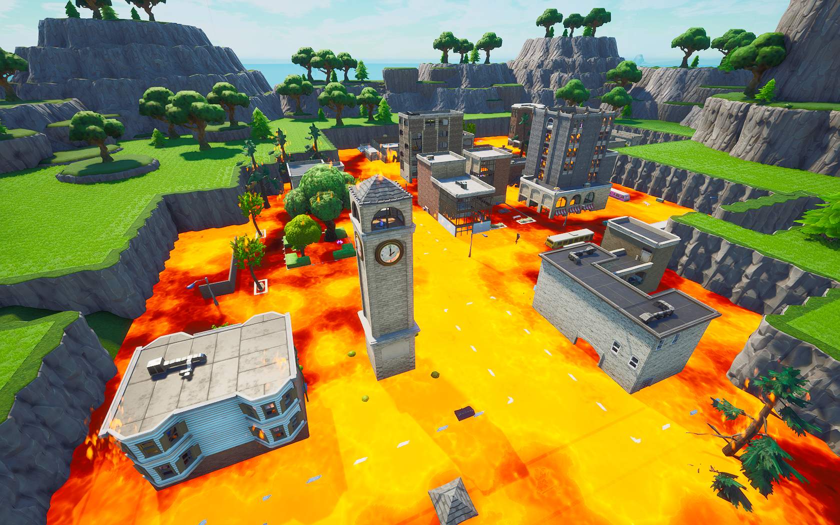 TILTED TOWERS - FLOOR IS LAVA