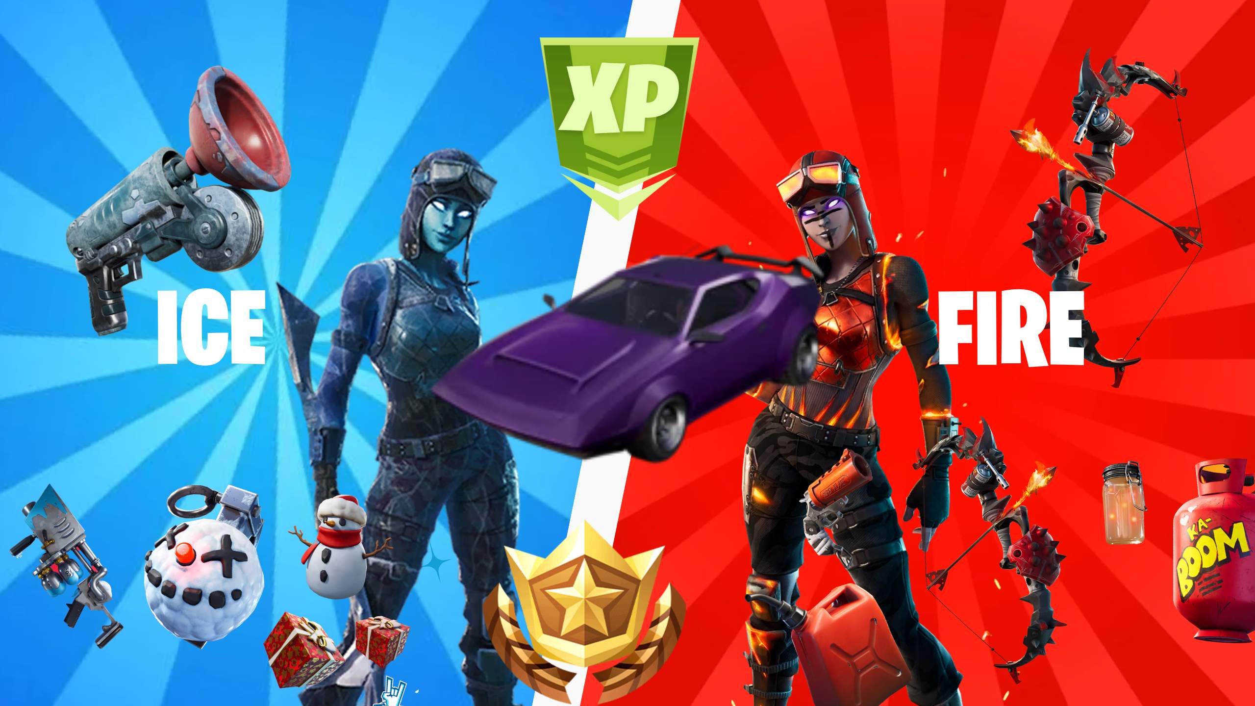 🔥FIRE VS ICE❄️