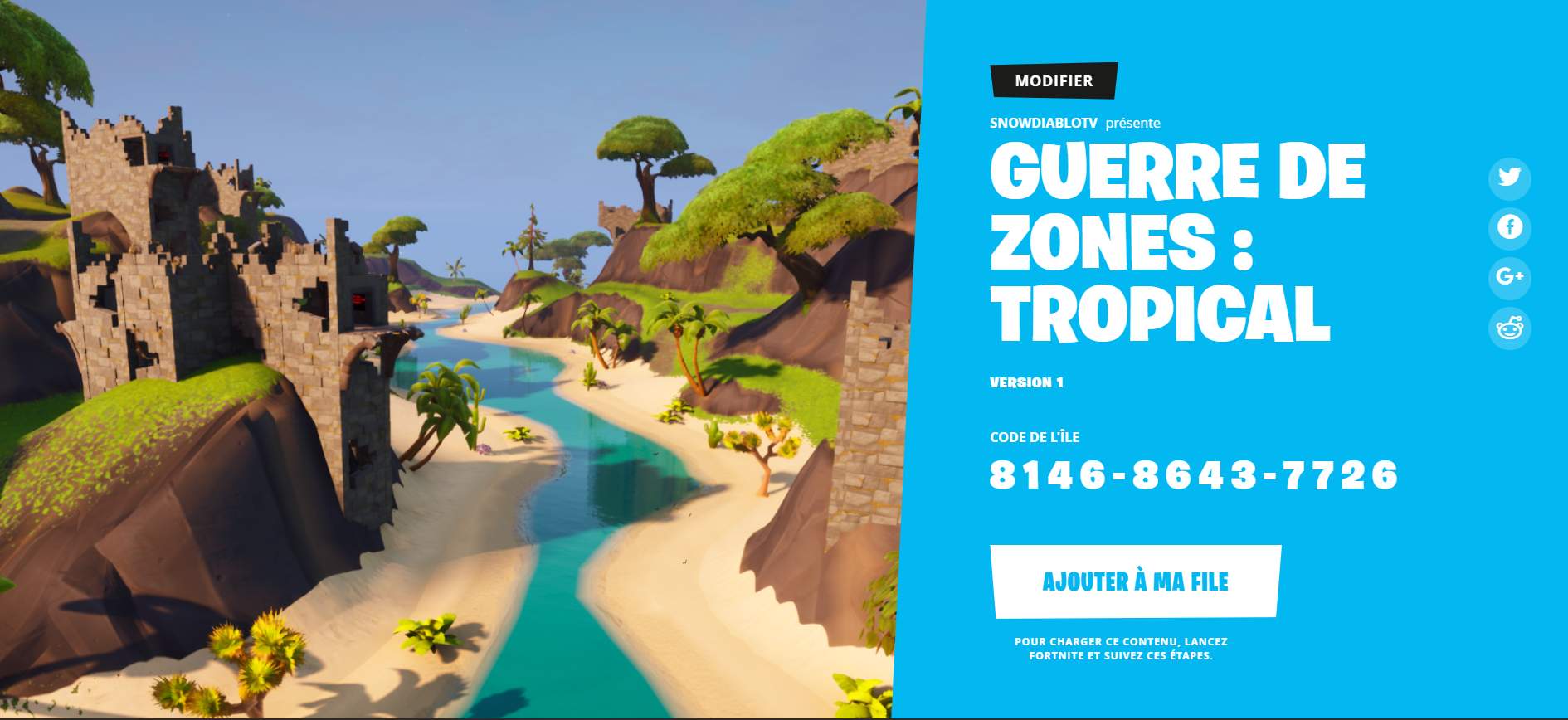 GUERRE DE ZONES : TROPICAL