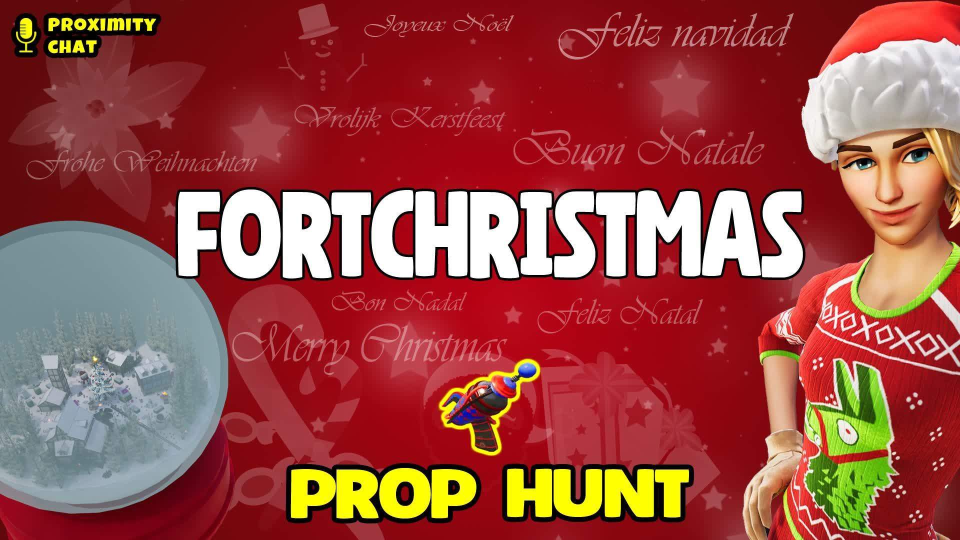 FORTCHRISTMAS PROP HUNT 🎄🎁