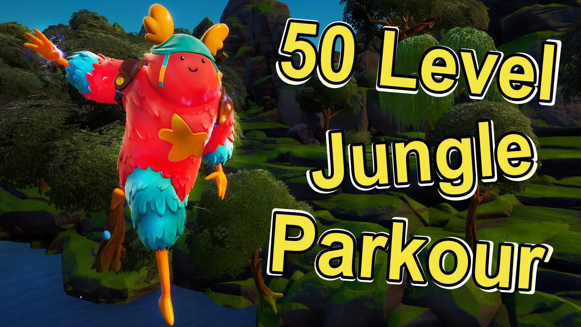 50 LEVEL JUNGLE PARKOUR