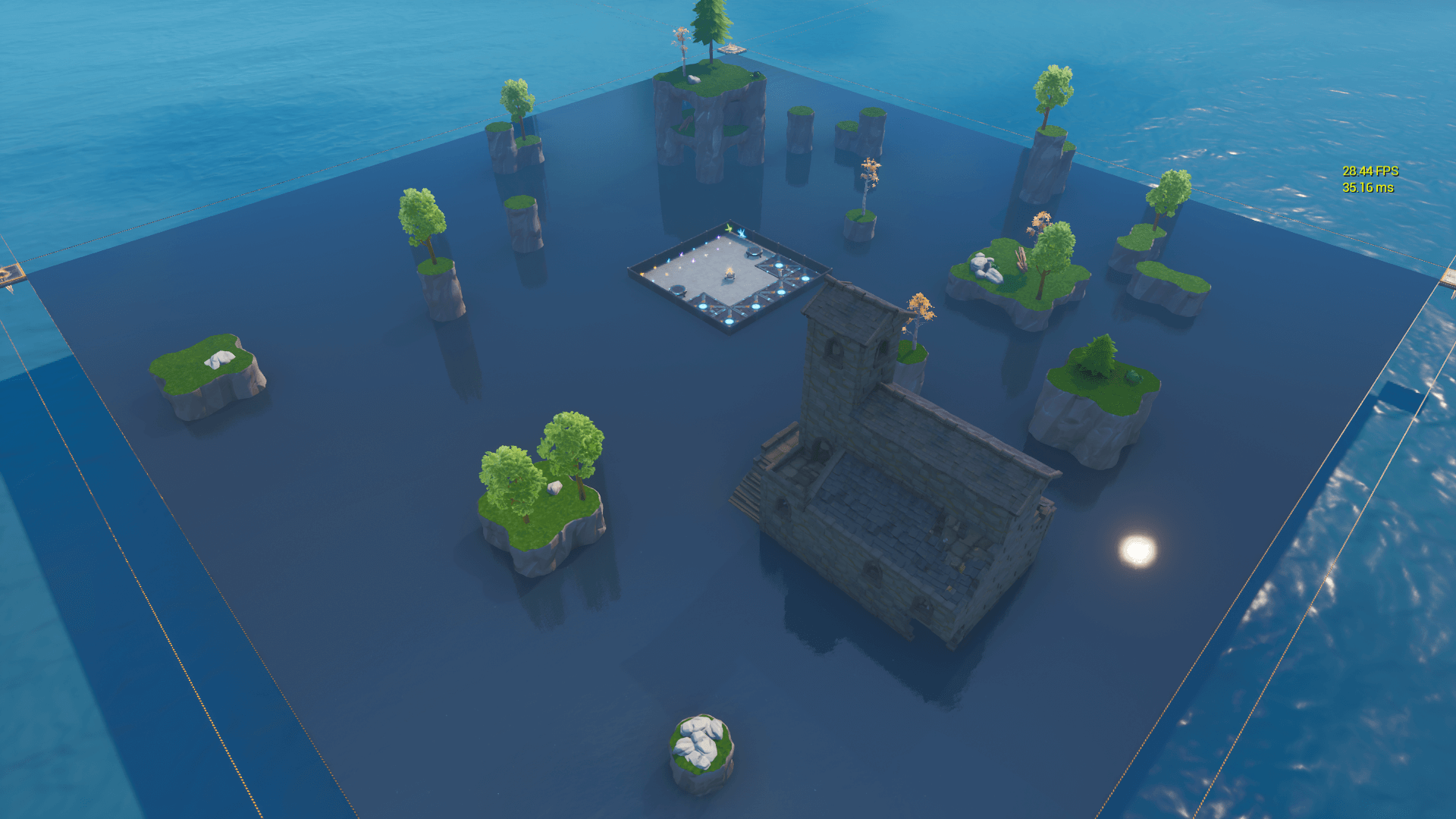 WATER BUILD FIGHT WITH BATMAN STUFF