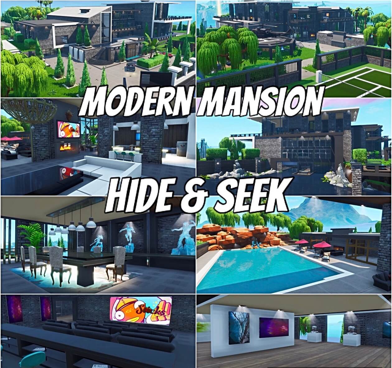 MODERN MANSION | HIDE & SEEK