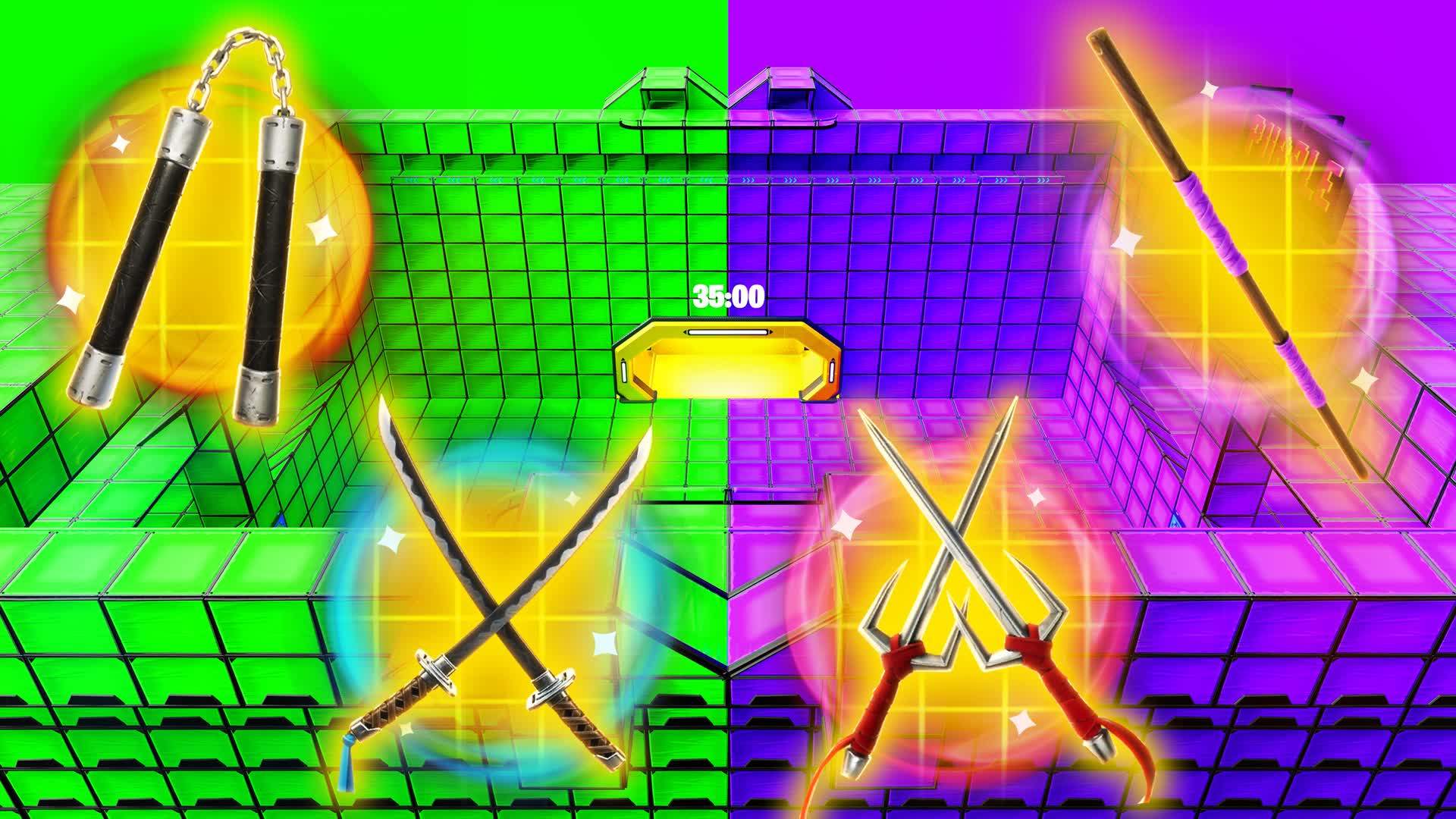 TMNT GREEN VS PURPLE 🟢🟣