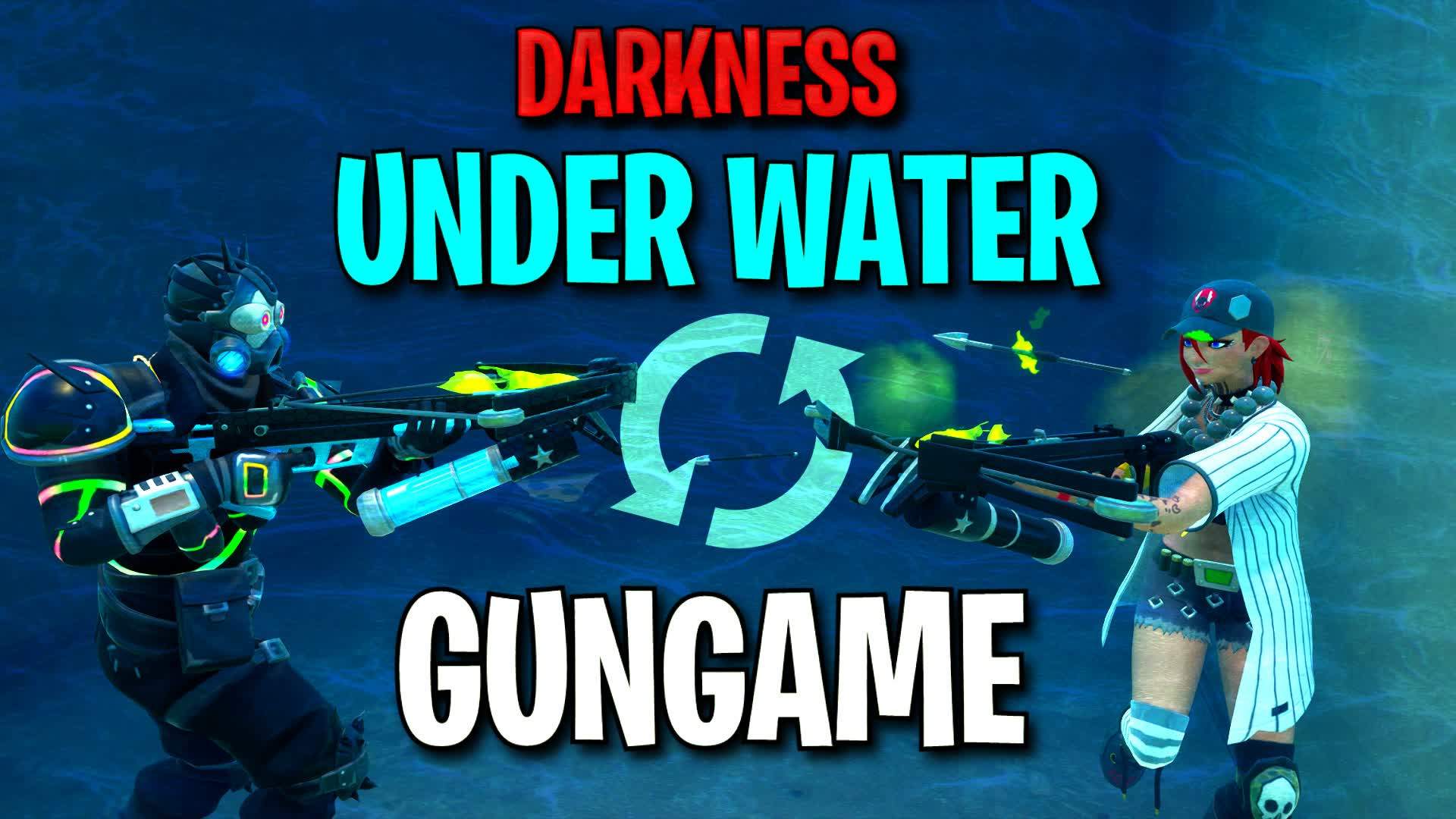 🌊GUNGAME UNDER WATER DARKNESS🌊