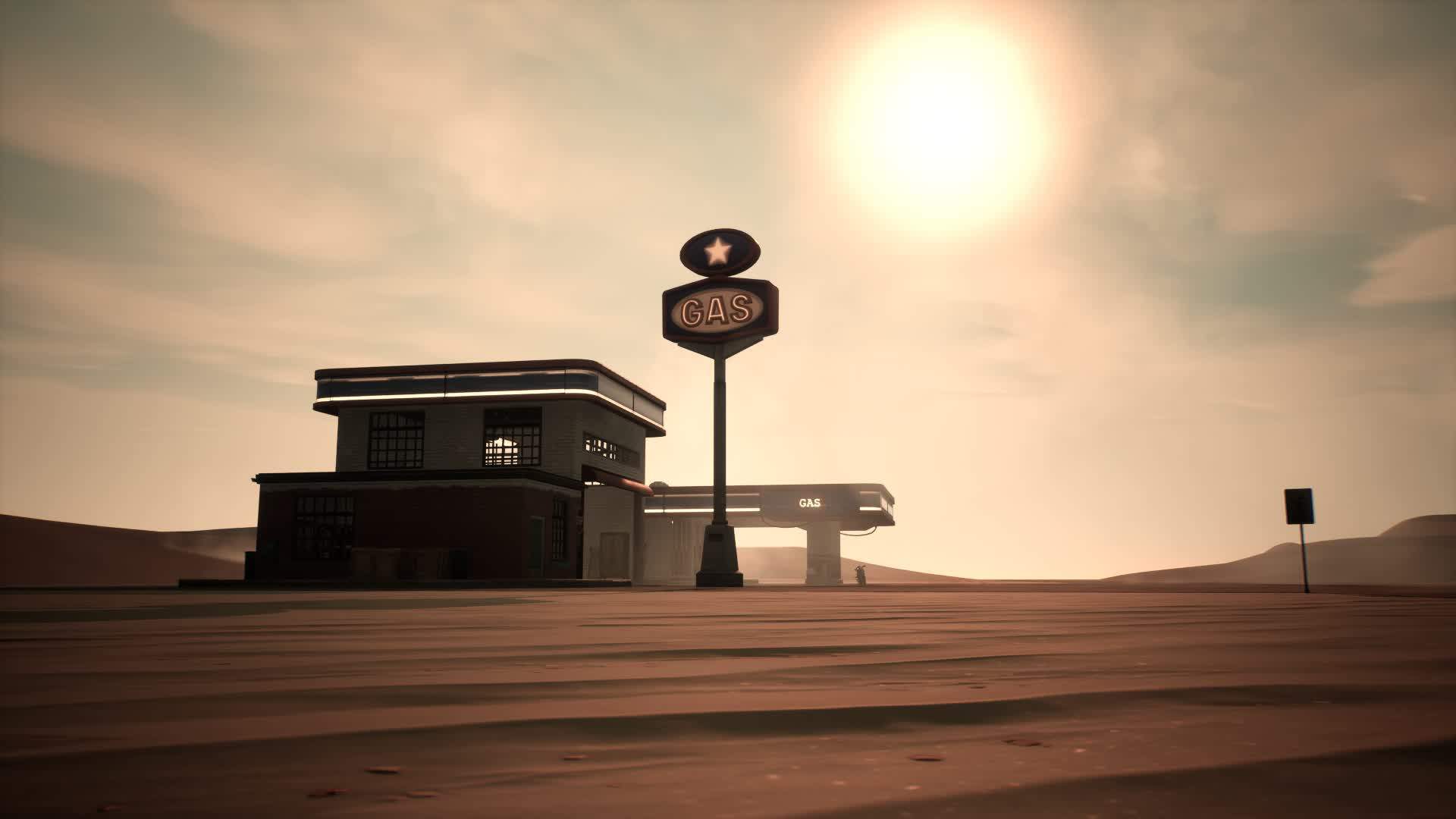 Gas station (Photo Mode)