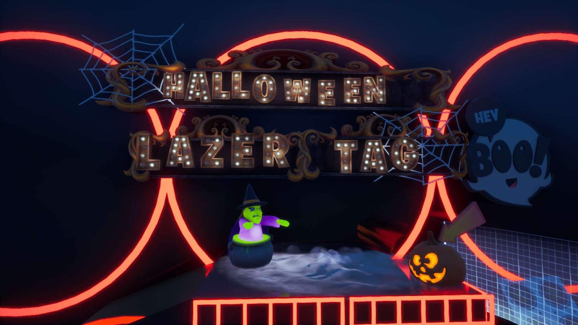 HALLOWEEN LAZER TAG